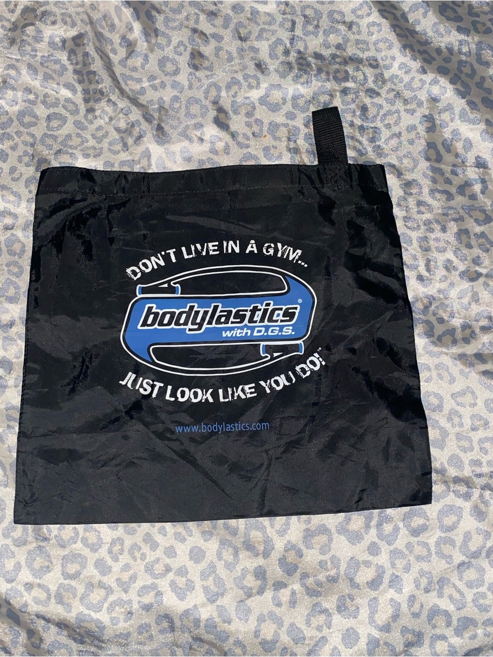 Bodastics resistance band training carry bag
